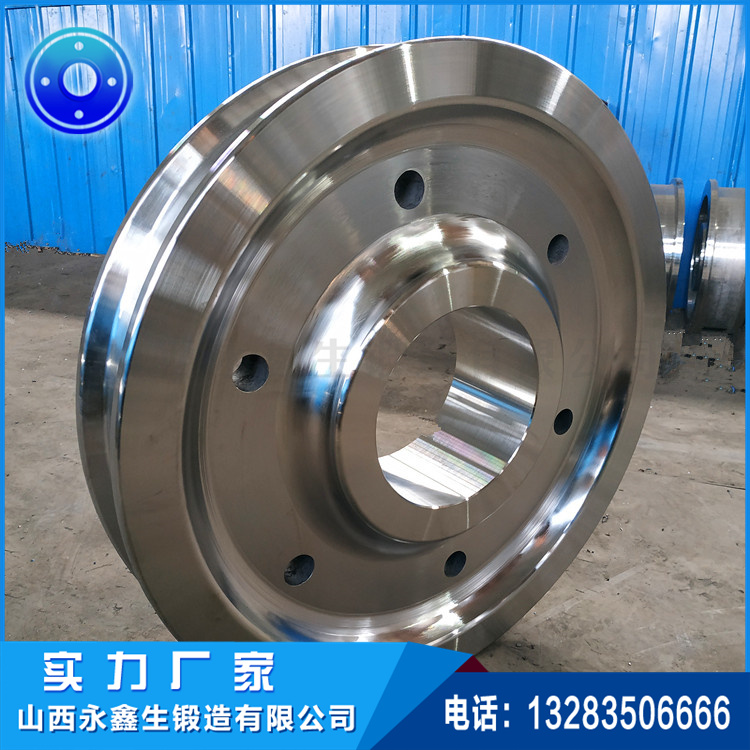 鍛造42CRMO滑輪體鍛件 鍛造42CRMO滑輪體鍛件